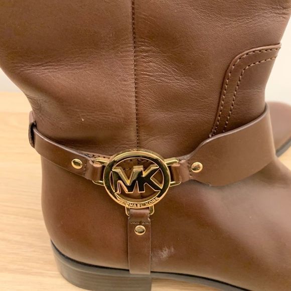 Michael Kors Brown Fulton Tall Riding Boots - Picture 2 of 13